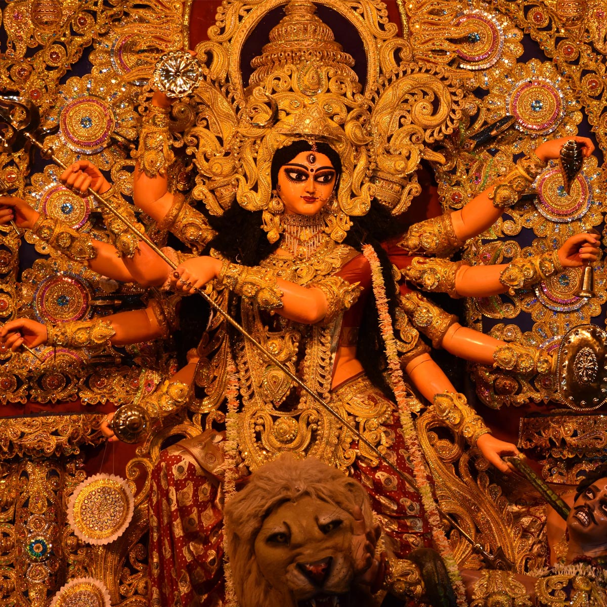 Celebrating Durga Puja